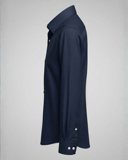 Londaris Women's Long Sleeve Navy Bl Twill Shirt