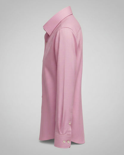 Londaris Women's Long Sleeve Dusty Rose Poplin Shirt