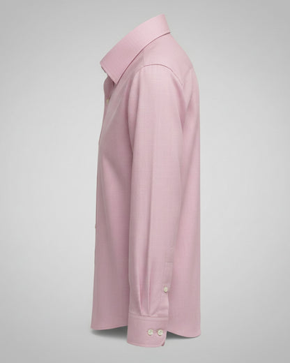 Londaris Men’s Long Sleeve Regular Light Pink Oxford Shirt