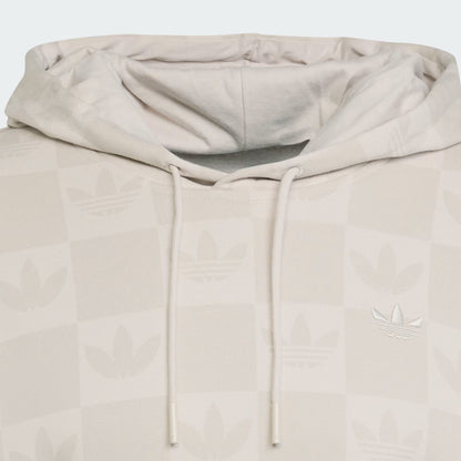 Monogram All Over Print Loose Hoodie