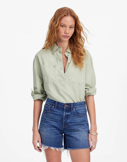 The Brynn Long Short in Polacheck Wash