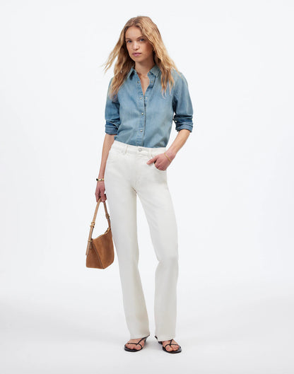 Denim Classic Button-Up Shirt in Altoona Wash
