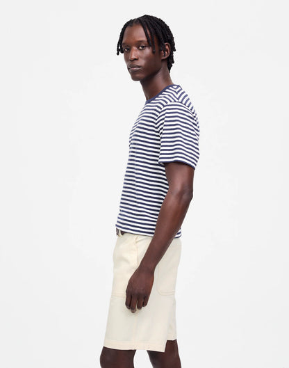 Patch Pocket Shorts in Summer Denim
