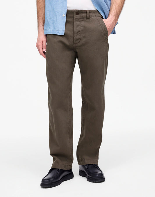 Patch Pocket Jeans in Summer Denim