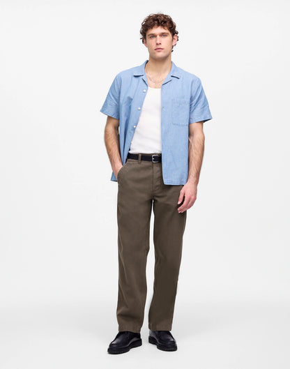 Patch Pocket Jeans in Summer Denim