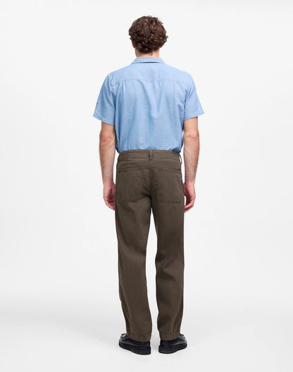 Patch Pocket Jeans in Summer Denim