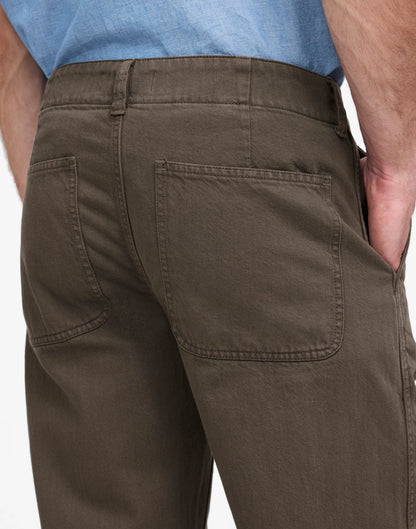 Patch Pocket Jeans in Summer Denim