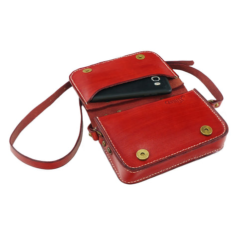 Derifix Mina Handmade Women's Leather Bag