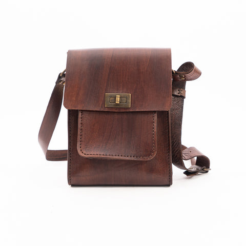 Derifix Sanor Men's Handmade Leather Bag