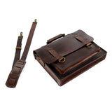 Derifix T63 Handmade Leather Laptop Bag