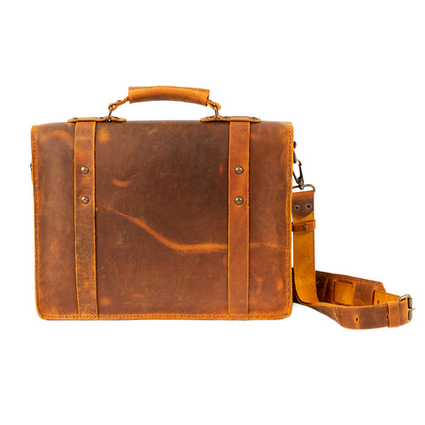 Derifix T61 Handmade Leather Laptop Bag