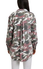 Army Print Shirt, Camo Shirt, J1659101