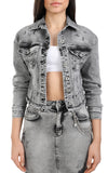 Black Denim Jackets, Womens Denim Jackets, P5771101