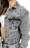 Black Denim Jackets, Womens Denim Jackets, P5771101