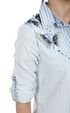 Full Sleeve Shirt, Tencel Shirt, Tops for Women,  V1634104